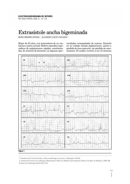 texto completo - Sociedad Uruguaya de CardiologÃ­a