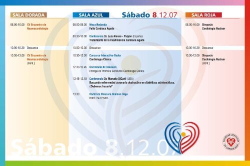 23Âº Congreso Uruguayo de CardiologÃ­a - Sociedad Uruguaya de ...