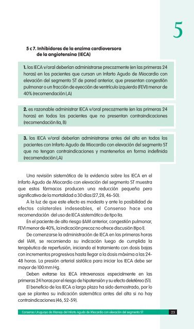 Librillo Consenso 2005.cdr - Sociedad Uruguaya de CardiologÃ­a