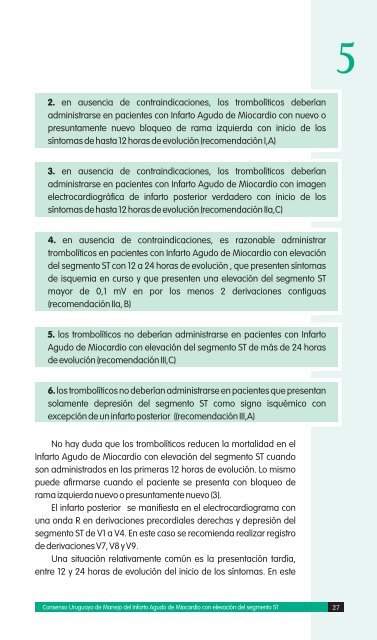 Librillo Consenso 2005.cdr - Sociedad Uruguaya de CardiologÃ­a