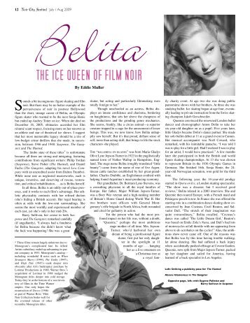 Belita, the Ice Queen of - Film Noir Foundation