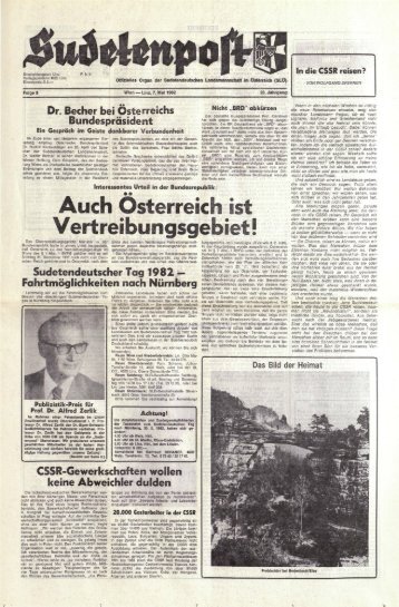 Ausgabe - Sudetenpost