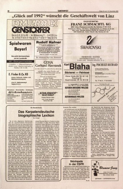 Wien - Sudetenpost