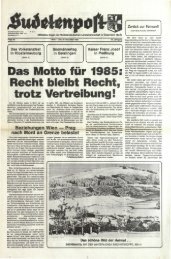 Ausgabe - Sudetenpost