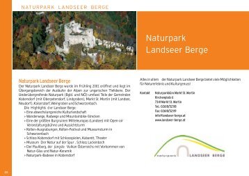 Naturpark Landseer Berge