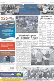 Die Stadtwerke geben Gas – und das seit 75 Jahren