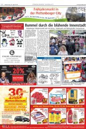 Bummel durch die blühende Innenstadt - Süderländer Tageblatt