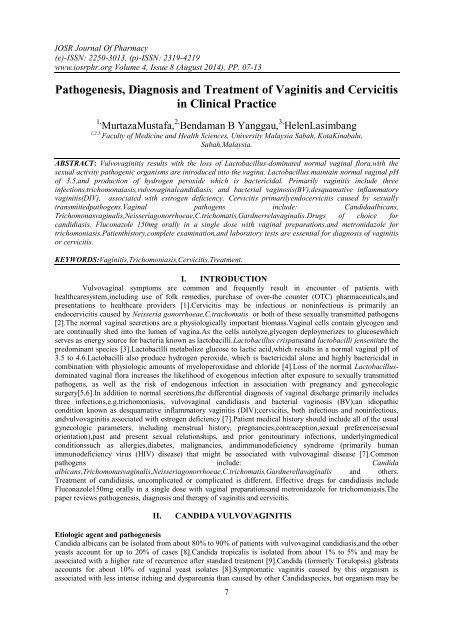 candida treatment pdf