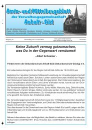Amtsblatt Nr. 04 - Stadt SÃ¼dliches Anhalt