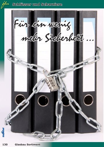 FÃ¼r ein wenig mehr Sicherheit ...