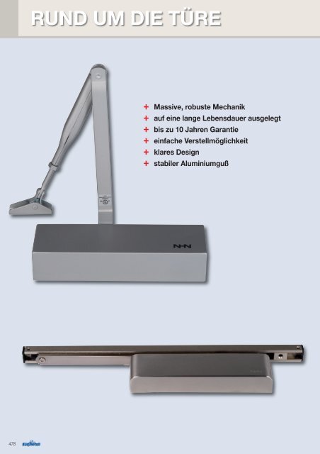 Rund um die TÃ¼re Teil 1 - SÃ¼d-Metall BeschlÃ¤ge GmbH