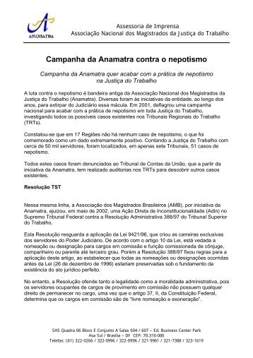 Download do PDF - AssociaÃ§Ã£o Nacional dos Magistrados da ...