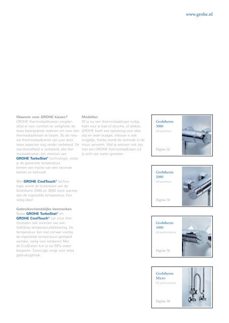 GROHE Badkamer Brochure - documentatie