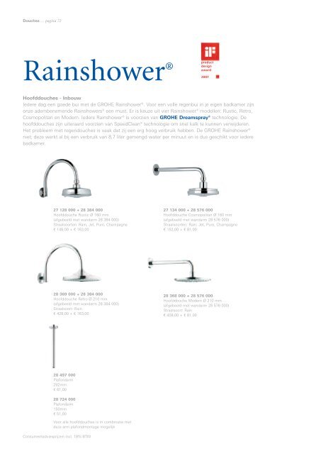 GROHE Badkamer Brochure - documentatie