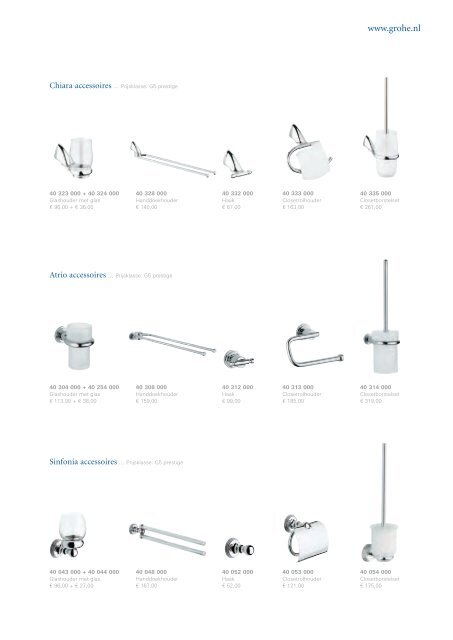 GROHE Badkamer Brochure - documentatie