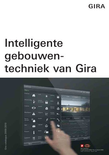 Intelligente gebouwen- techniek van Gira - documentatie