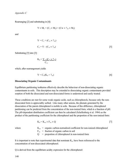 Protocol for the Derivation of Environmental and Human ... - CCME