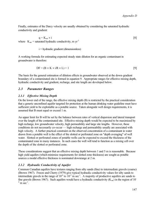 Protocol for the Derivation of Environmental and Human ... - CCME