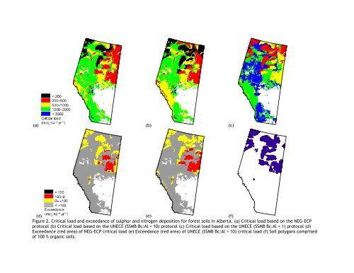 calculating critical loads of acid deposition for forest soils in ... - CCME