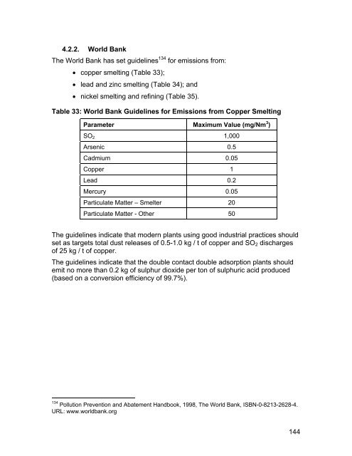 (MERAF) for the Base Metals Smelting Sector - CCME