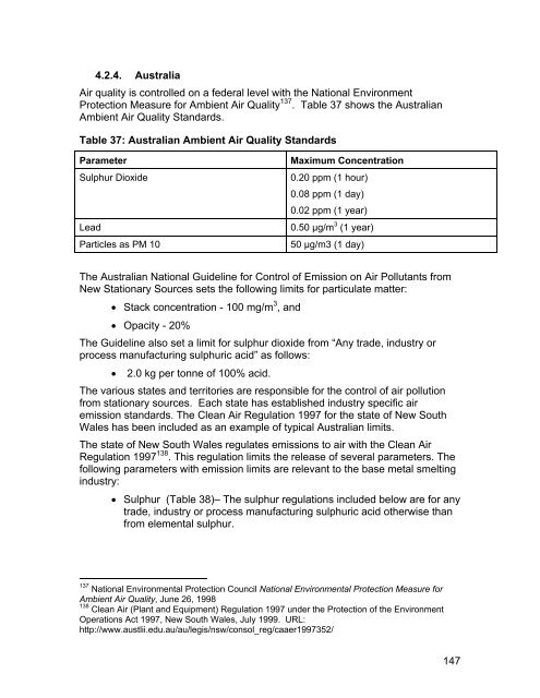 (MERAF) for the Base Metals Smelting Sector - CCME