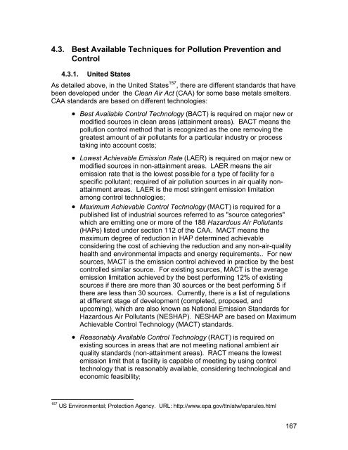 (MERAF) for the Base Metals Smelting Sector - CCME