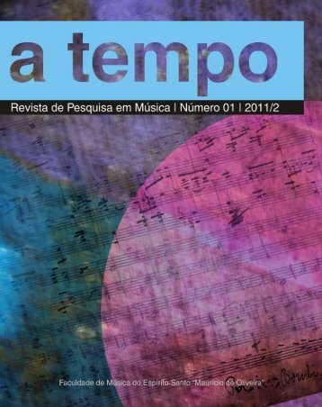 Revista de Pesquisa em Música - n°1 - Fames - Governo do Estado ...