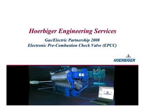 Hoerbiger Engineering Services - Gas/Electric Partnership