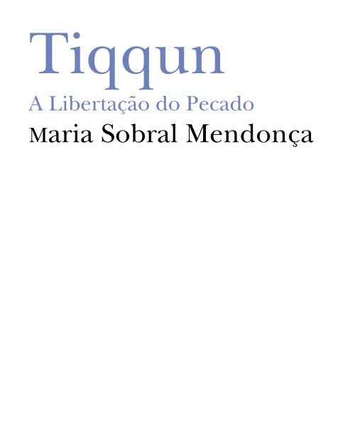 Catalogo - Maria Sobral Mendonça