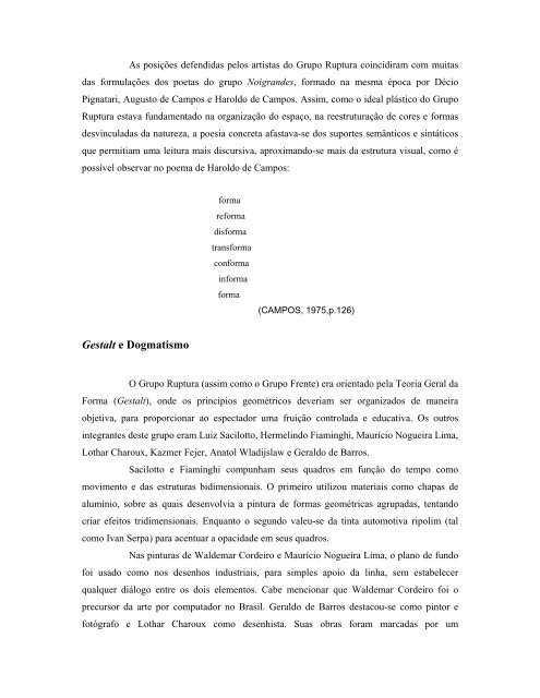 Concretismo e Utopia: a vanguarda artística nos anos 50 Profª. Msc ...