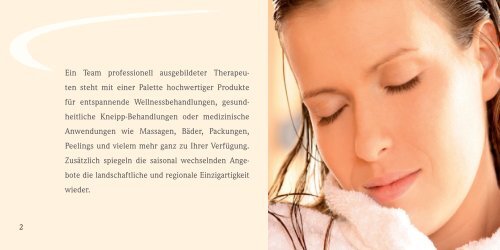 Prospekt Wellness und Gesundheit - Südpfalz Therme