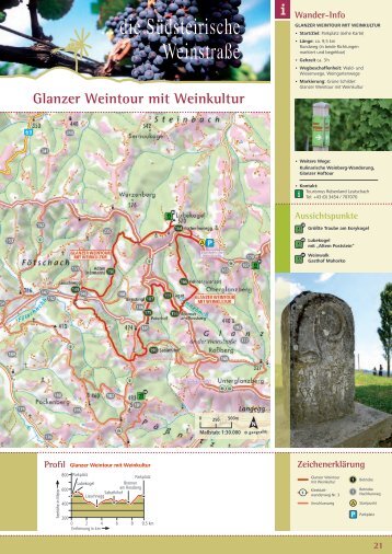 Glanzer Weintour mit Weinkultur - Weinstrasse