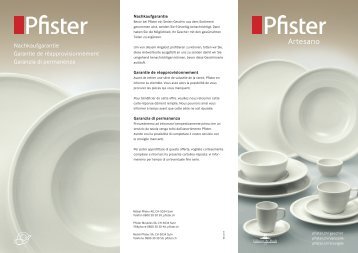 Pfister Artesano