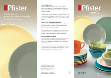 Pfister Keramos