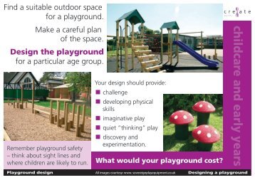 Design a Playground - Suffolk Maths