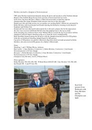View Auction Report - Suffolk Sheep Society