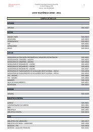 lista telefÃ´nica ufma - Curso de MÃºsica - Universidade Federal do ...