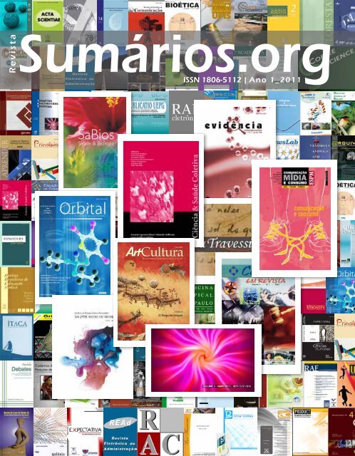 FaÃ§a download da Revista SumÃ¡rios.org Ano 01 - 2011