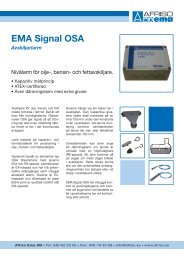 EMA Signal OSA Avskiljarlarm - Afriso Ema