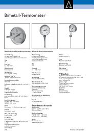 Bimetall-Termometer