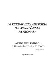 Livro GEAP.pmd - AssociaÃ§Ã£o Nacional dos Servidores da ...
