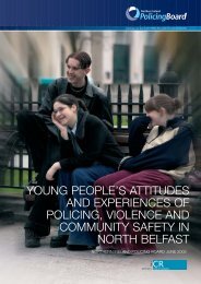 young people's attitudes and experiences of policing, violence and ...