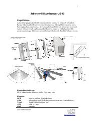 Jablotroni liikumisandur JS-10