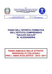 PIANO DELL'OFFERTA FORMATIVA - IC Galilei