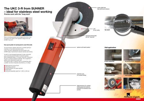 UKC 3-R - Suhner Abrasive Expert