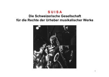 Werk - Suisa