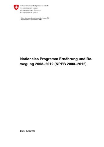 NPEB 2008–2012 - Suisse Balance