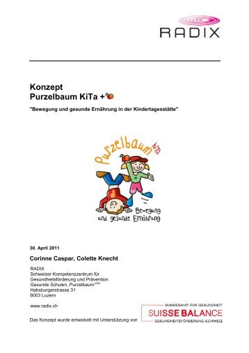 Das Konzept "Purzelbaum KiTa - sitesystem
