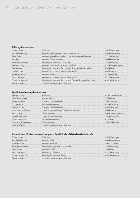 suissetec Jahresbericht 2012