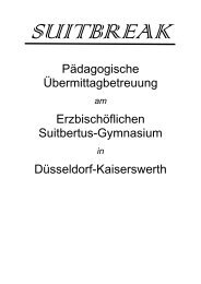 Weitere Informationen und aktuelle Regelungen im Schuljahr 2012-13